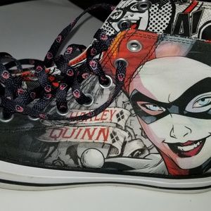 DC COMICS HARLEY QUINN GRAPHIC CONVERSE